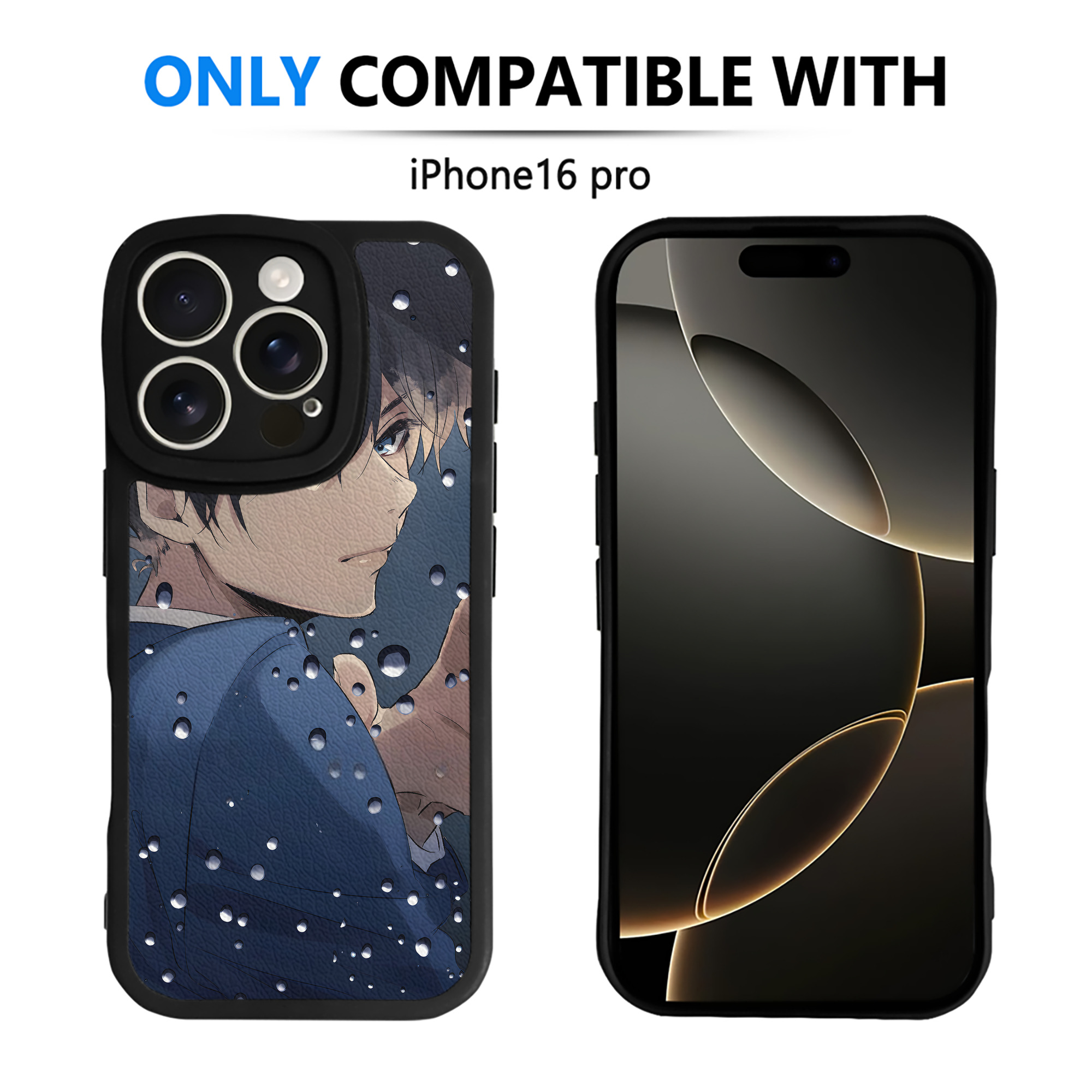 （画像用） 名探偵コナン Detective Conan 【iPhone 16シリーズ対応】シリコンスマホケース（レザー調） 材質：シリコン